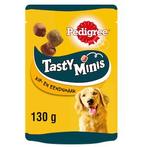 Tasty Minis Kip & Eend Bites 130g 1x6 dierensnack - Pedigree, Dieren en Toebehoren