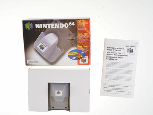 Nintendo 64 Rumble Pack [Complete], Spelcomputers en Games, Spelcomputers | Nintendo 64, Zo goed als nieuw, Ophalen of Verzenden