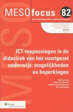 Meso focus 82 -   ICT-toepassingen in de didactiek van het, Boeken, Gelezen, Marjolein van Someren, Robert-Jan Simons, Verzenden