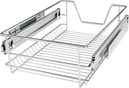 Jago Telescopische lade - inclusief rails - 40 cm - RVS, Huis en Inrichting, Overige Huis en Inrichting, Nieuw, Verzenden