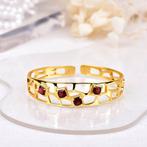 Zonder minimumprijs - Armband Zilver - Garnet -, Sieraden, Tassen en Uiterlijk, Antieke sieraden