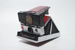 Polaroid SX 70 SONAR - Acciaio e cuoio rosso - RIGENERATA +, Nieuw