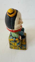 Spaarpot - Gietijzer - Humpty Dumpty spaargeld, Antiek en Kunst, Curiosa en Brocante