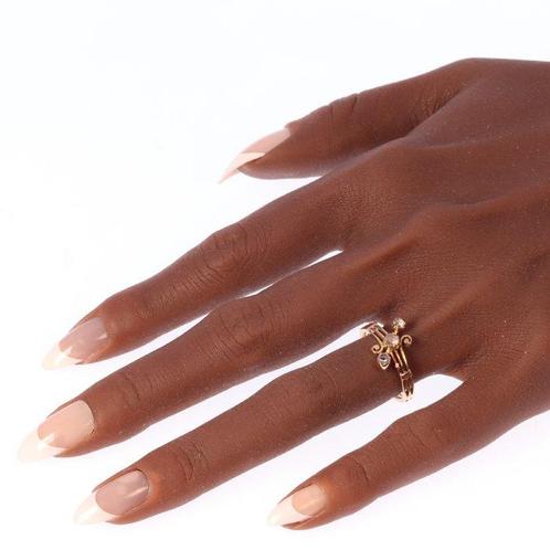 Zonder Minimumprijs - Ring - 18 karaat Geel goud, Roségoud -, Sieraden, Tassen en Uiterlijk, Ringen