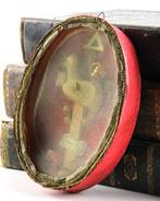 Relikwie - Was, Papier - 1850-1900 - Agnus Dei in, Antiek en Kunst