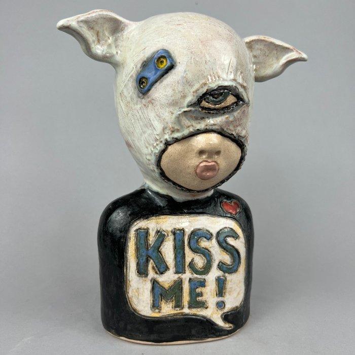 Iwo Rynkiewicz (XX-XXI) - Kiss me - hand made, Antiek en Kunst, Kunst | Designobjecten