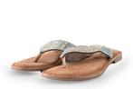 Lazamani Slippers in maat 37 Zilver | 10% extra korting, Kleding | Dames, Slippers, Overige kleuren, Verzenden, Lazamani