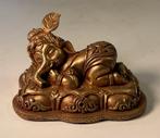 Ganesha - Goud Verguld Brons - Tibet - 20e eeuw