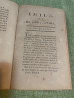 J. J. Rousseau - Émile ou de L’éducation - 1780, Antiek en Kunst