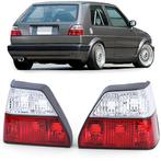 Achterlichten Rood/Wit Kristal Volkswagen Golf 2 RL059, Nieuw, Volkswagen