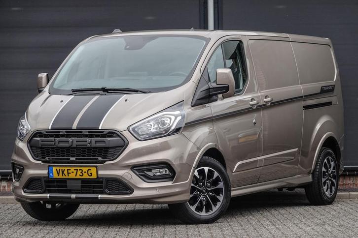 Ford Transit Custom L2H1 2.0Tdci 185Pk Aut. | Sport | 2x Sch, Auto's, Bestelauto's, Lease, Overige kleuren, Automaat, Overige kleuren