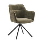 2dekans | Criks Design Preston draaibare eetkamerstoel 2, Ophalen of Verzenden, Zo goed als nieuw