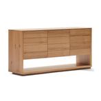 *WOONWINKEL* Kave Home Alguema Eiken Dressoir Met Deuren En, Verzenden, Nieuw