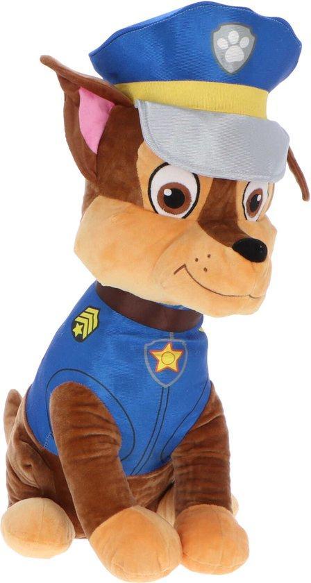 Play by Play Paw Patrol Pluche-Chase 60CM (Diversen) NIEUW, Kinderen en Baby's, Speelgoed | Knuffels en Pluche, Nieuw, Ophalen of Verzenden