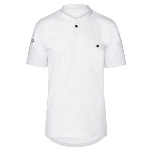 GGM Gastro | (6 stuks) KARLOWSKY | Korte Mouw Heren |, Kleding | Heren, Overhemden, Wit, Nieuw, Verzenden