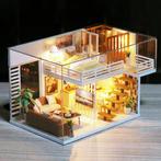 DIY poppenhuis meubels miniatuur poppenhuis stofkap houte...