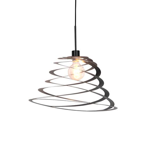 Design hanglamp met spiraal kap 50 cm - Scroll, Huis en Inrichting, Lampen | Hanglampen, Nieuw, Overige materialen, 75 cm of meer