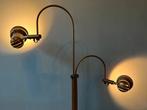 Mid Century Brown GEPO Double Arc Cone Floor Lamp, Ophalen of Verzenden, Nieuw