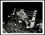 Weegee - Lovers on a Park Bench, New York, ca. 1943