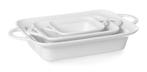 Tapasschaal rechthoek - met handgrepen - (B)19x(D)12x(H)5cm, Verzenden, Nieuw in verpakking