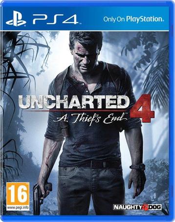 PS4 - Uncharted 4: A thiefs end (alleen disc) beschikbaar voor biedingen