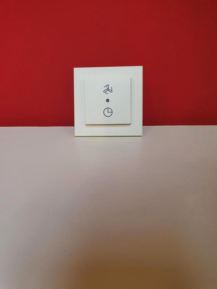 Brink RF-zender 2 standen incl. batterij en filterindicatie, Doe-het-zelf en Verbouw, Ventilatie en Afzuiging, Ventilator en Afzuiger