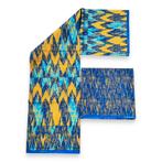 Afrikaanse stof - Two-Tone print Polycotton - 6 yard Combina, Ophalen of Verzenden, Nieuw