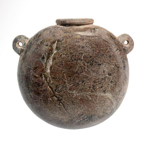 Oud-Egyptisch Breccie Steen Fles, Antiek en Kunst, Antiek | Overige Antiek