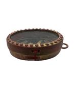 Reliekhouder - Brons, Glas, Textiel - 20e eeuw - San