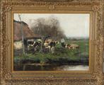J F C Scherrewitz (1868-1951) - Koeien, Antiek en Kunst, Kunst | Schilderijen | Klassiek