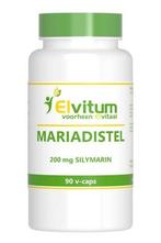 Mariadistel capsules Elvitaal 90 stuks, Diversen, Verzenden, Nieuw