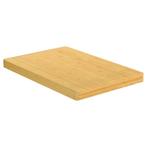 vidaXL Snijplank 60x40x4 cm bamboe, Huis en Inrichting, Keuken | Keukenbenodigdheden, Verzenden, Nieuw