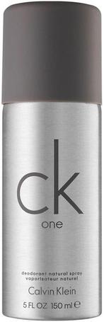 CALVIN KLEIN CK ONE DEO SPRAY SPUITBUS 150 ML, Verzenden, Nieuw