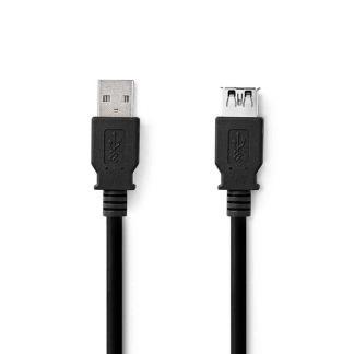 USB verlengkabel | 1 meter | USB 3.0 (100% koper), Computers en Software, Pc- en Netwerkkabels, Nieuw, Verzenden