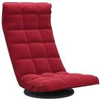 Draaibare Vloerstoel Wijnrood | Tweedekansje: Comfortabel..., Huis en Inrichting, Stoelen, Ophalen of Verzenden, Nieuw