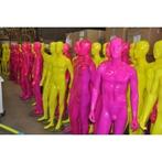 *TIP*  glossy gele en rose herenfiguren van exclusief A-merk, Ophalen of Verzenden
