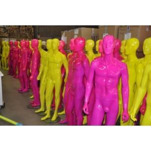 *TIP*  glossy gele en rose herenfiguren van exclusief A-merk, Zakelijke goederen, Kantoor en Winkelinrichting | Winkel en Inventaris
