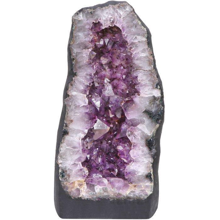 Vivid Amethyst - Geode - 34x15x15 cm- 7.7 kg, Verzamelen, Mineralen en Fossielen
