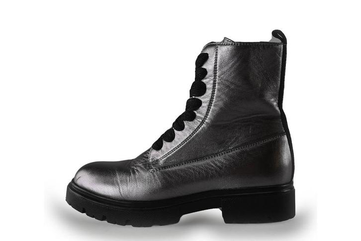 Gabor Veterboots in maat 34 Zilver | 10% korting, Kinderen en Baby's, Kinderkleding | Schoenen en Sokken, Jongen of Meisje, Zo goed als nieuw