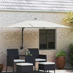 vidaXL Wandgemonteerde Tuinparasol Zand 247 cm, Tuin en Terras, Verzenden, Nieuw, 2 tot 3 meter