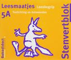 Stenvert Leesmaatjes 5a Begrijpend lezen Toelichting en, Boeken, Verzenden, Gelezen, Hokke Henk
