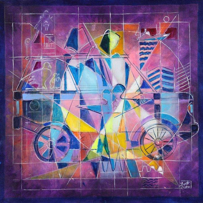 Rien Verschuur (1946-2020) - Untitled, Antiek en Kunst, Kunst | Schilderijen | Modern