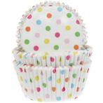 Cupcake Vormpjes HoM Confetti 50x33mm. 48st., Verzenden, Nieuw