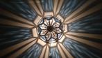 Plafondlamp - Glas, Metaal, Antiek en Kunst, Kunst | Designobjecten