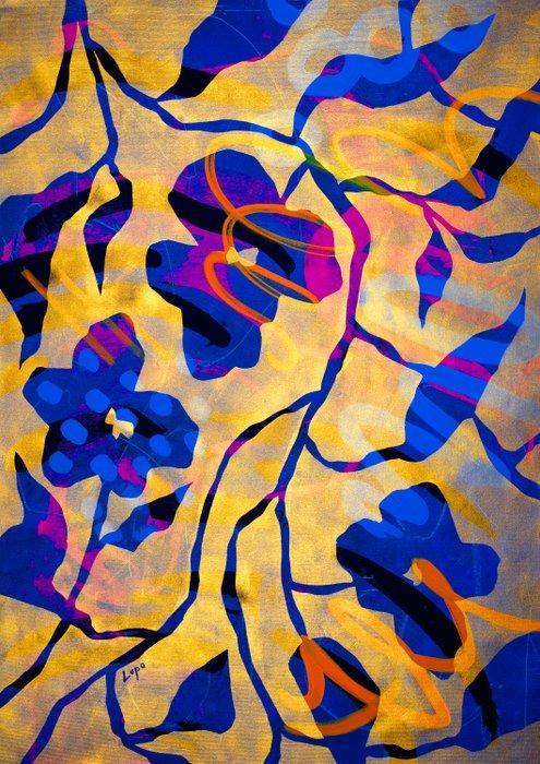 Lupo - Urban Jungle 264 - Real Gold - XXL-NO Reserve, Antiek en Kunst, Kunst | Designobjecten