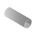 Buis 127 x 25 mm onbehandeld b-keus, Ophalen, Nieuw
