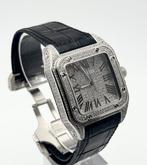 Cartier - Santos 100 XL Custom Diamonds - 2656 - Heren -, Sieraden, Tassen en Uiterlijk, Nieuw
