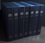 Nederland - Verzameling EDBs waarbij Euro-waarden in 7 DAVO, Gestempeld