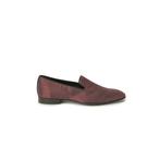 750$ Louis Leeman Burgundy Jacquard Slipper Loafer -, Nieuw