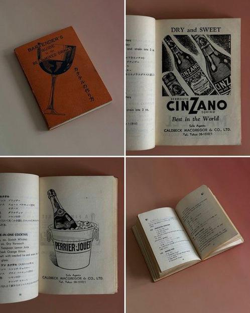 Kappa - Bartenders Guide to the best mixed drinks - 1952, Antiek en Kunst, Antiek | Boeken en Bijbels